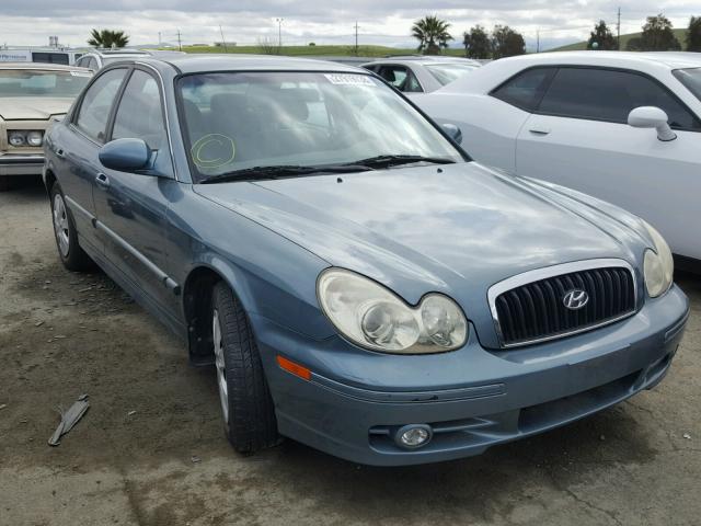 KMHWF25S05A133563 - 2005 HYUNDAI SONATA GL BLUE photo 1