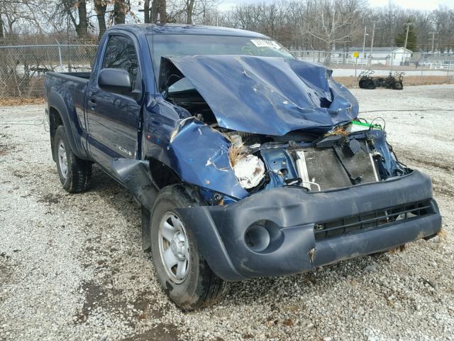 5TEPX42N08Z514307 - 2008 TOYOTA TACOMA BLUE photo 1