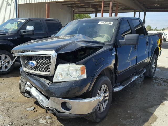 1FTPW14516FA28730 - 2006 FORD F150 SUPER BLACK photo 2