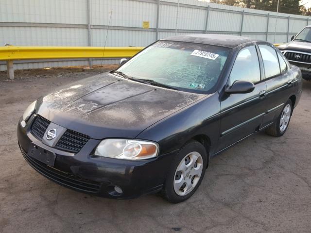 3N1CB51D94L840764 - 2004 NISSAN SENTRA 1.8 BLACK photo 2