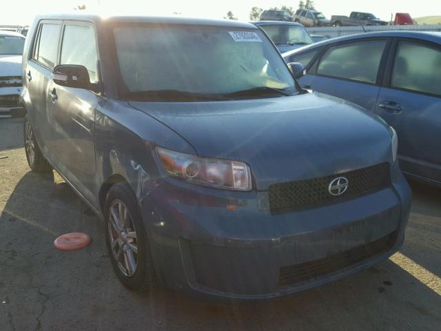 JTLKE50E281029934 - 2008 SCION XB TEAL photo 1