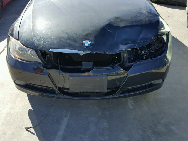 WBAVB17566NK39455 - 2006 BMW 325 I AUTO BLACK photo 9