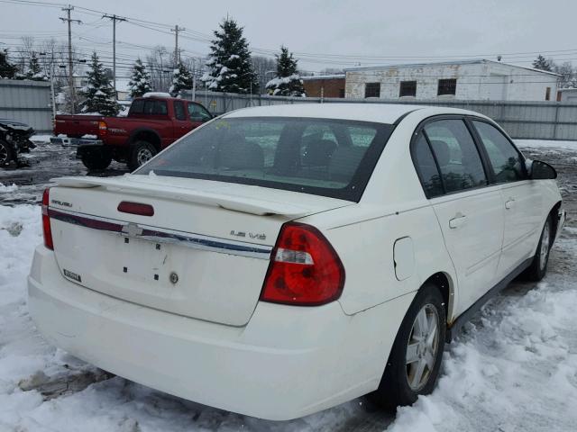 1G1ZT54814F120459 - 2004 CHEVROLET MALIBU LS WHITE photo 4