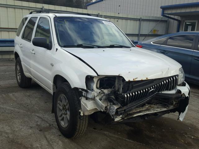 4M2CU57115DJ00938 - 2005 MERCURY MARINER WHITE photo 1