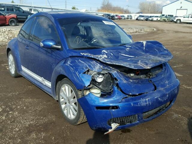 3VWRW31C78M509637 - 2008 VOLKSWAGEN NEW BEETLE 蓝色 照片 1