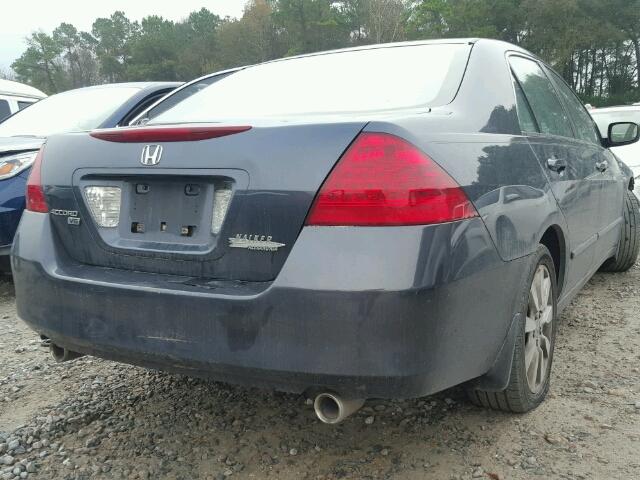 1HGCM66427A105093 - 2007 HONDA ACCORD SE GRAY photo 4