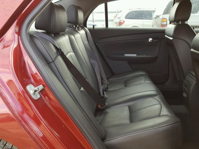 1G1ZK57B19F251697 - 2009 CHEVROLET MALIBU LTZ წითელი ფოტო 6