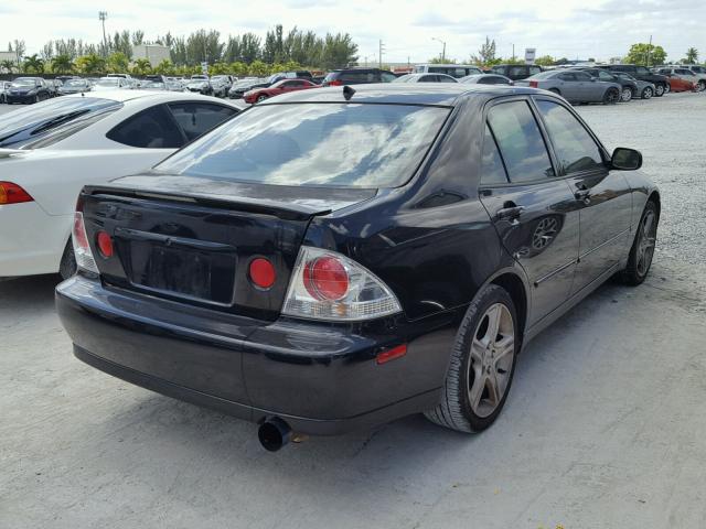 JTHBD192020034092 - 2002 LEXUS IS 300 BLACK photo 4