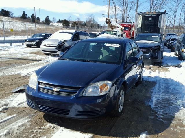 1G1AL58F387130576 - 2008 CHEVROLET COBALT LT BLUE photo 2