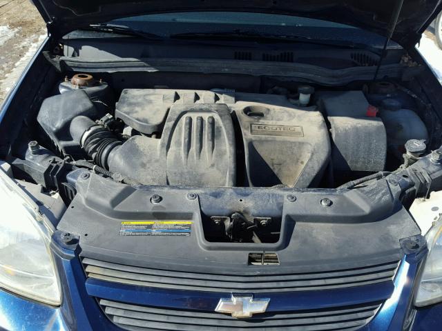 1G1AL58F387130576 - 2008 CHEVROLET COBALT LT BLUE photo 7