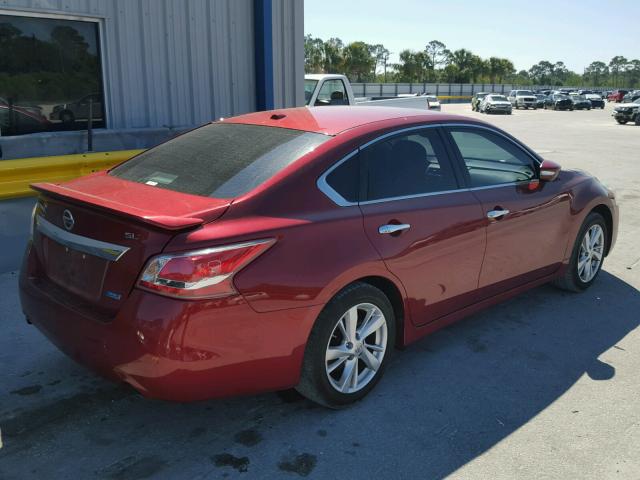 1N4AL3AP4DN444215 - 2013 NISSAN ALTIMA 2.5 RED photo 4