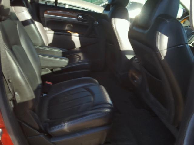 5GAEV23D69J210659 - 2009 BUICK ENCLAVE CX 红色 照片 6