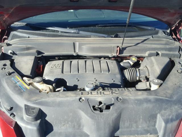 5GAEV23D69J210659 - 2009 BUICK ENCLAVE CX 红色 照片 7
