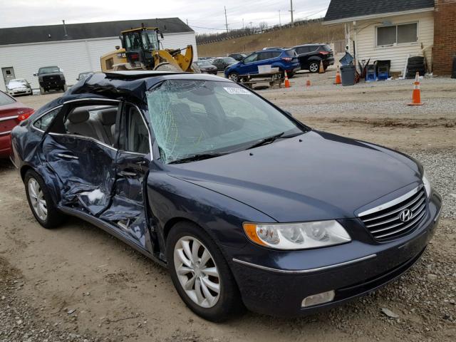 KMHFC46F37A212749 - 2007 HYUNDAI AZERA SE BLUE photo 1