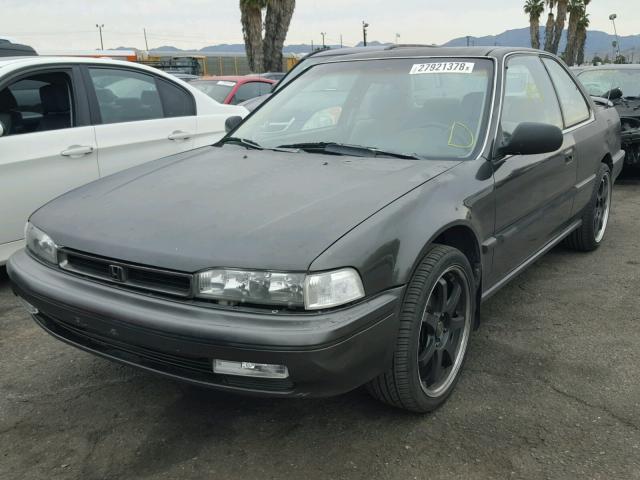 1HGCB7154MA060018 - 1991 HONDA ACCORD LX GRAY photo 2