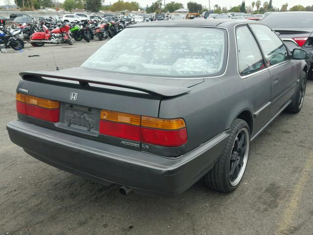 1HGCB7154MA060018 - 1991 HONDA ACCORD LX GRAY photo 4