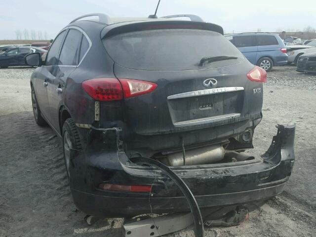 JN1AJ0HR2AM755474 - 2010 INFINITI EX35 BASE BLACK photo 3