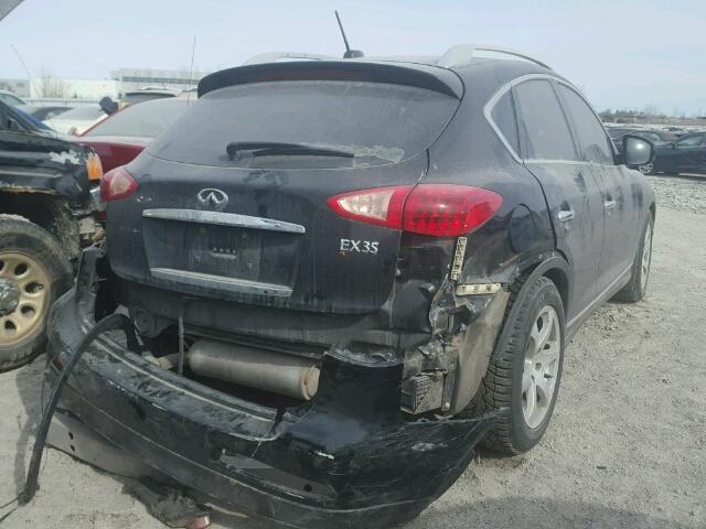 JN1AJ0HR2AM755474 - 2010 INFINITI EX35 BASE BLACK photo 4