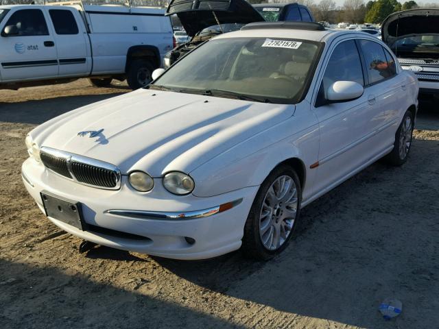 SAJEA51D83XD01861 - 2003 JAGUAR X-TYPE 2.5 WHITE photo 2