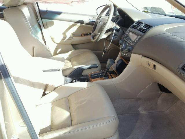 1HGCM66555A042951 - 2005 HONDA ACCORD EX GOLD photo 5