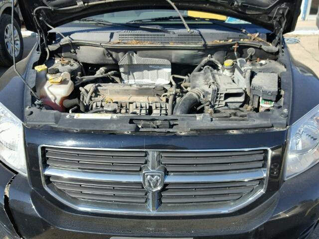 1B3HB48BX7D380026 - 2007 DODGE CALIBER SX BLACK photo 7