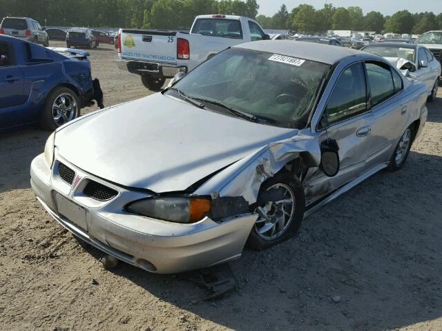 1G2NE52F33C259224 - 2003 PONTIAC GRAND AM S SILVER photo 2