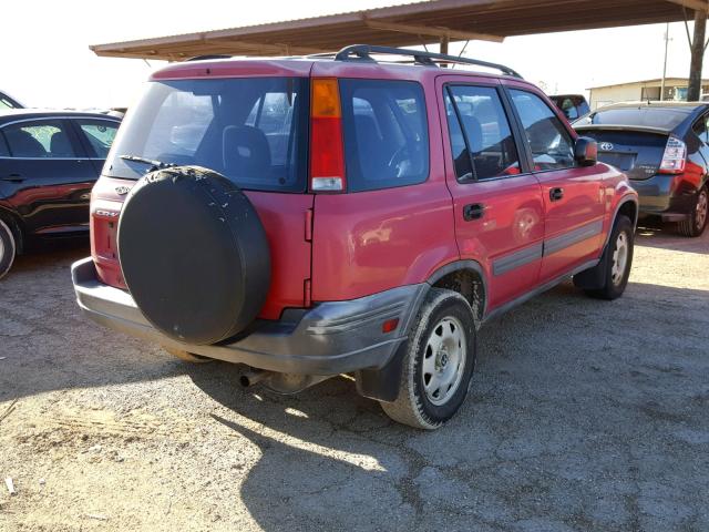 JHLRD28461S012788 - 2001 HONDA CR-V LX RED photo 4