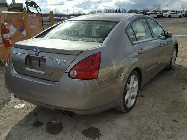 1N4BA41E15C862887 - 2005 NISSAN MAXIMA SE GRAY photo 4