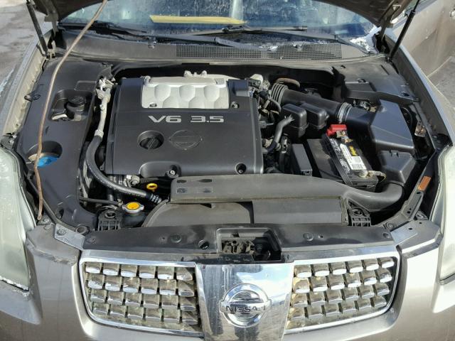 1N4BA41E15C862887 - 2005 NISSAN MAXIMA SE GRAY photo 7