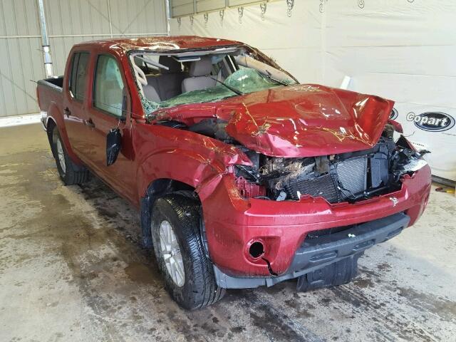 1N6DD0ER3HN774283 - 2017 NISSAN FRONTIER S RED photo 1