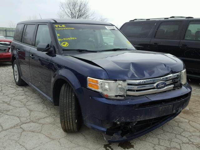 2FMGK5BC4BBD28757 - 2011 FORD FLEX SE BLUE photo 1