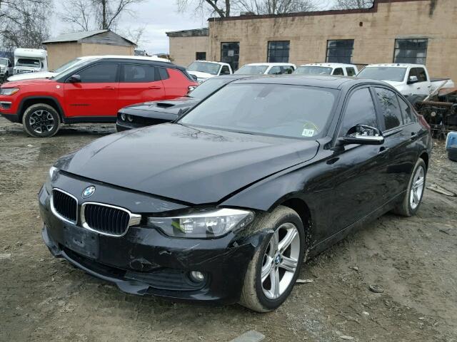 WBA3D5C55EKX96551 - 2014 BMW 328 D BLACK photo 2