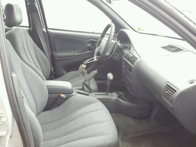 3G1JC52492S166627 - 2002 CHEVROLET CAVALIER B SILVER photo 5