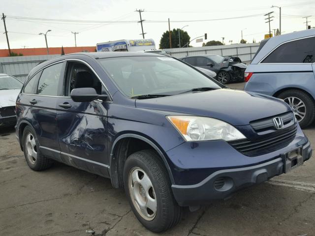 JHLRE38308C033358 - 2008 HONDA CR-V LX BLUE photo 1