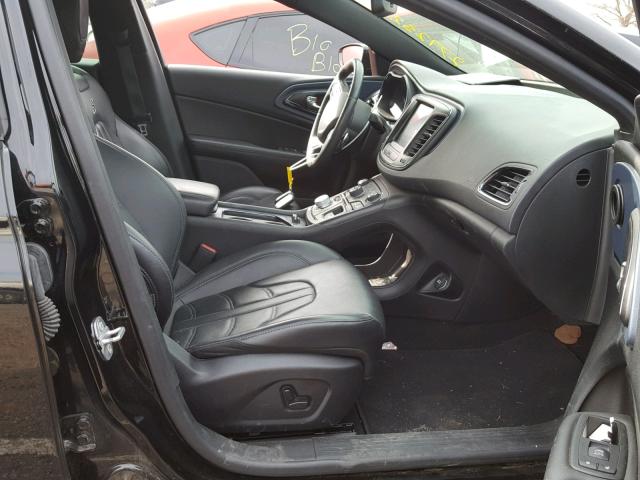 1C3CCCBG6FN652332 - 2015 CHRYSLER 200 S 黑色 照片 5