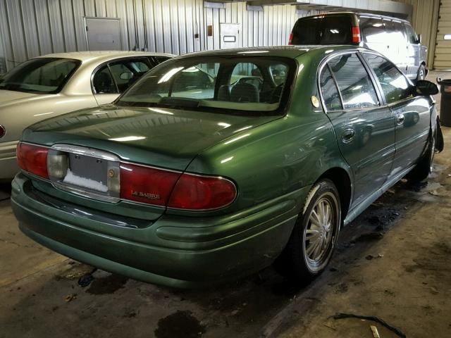 1G4HP52K334192906 - 2003 BUICK LESABRE CU GREEN photo 4