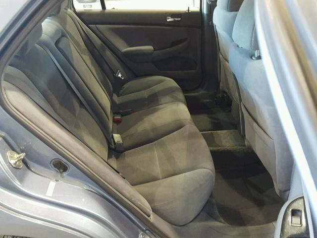 1HGCM56367A094343 - 2007 HONDA ACCORD SE BLUE photo 6