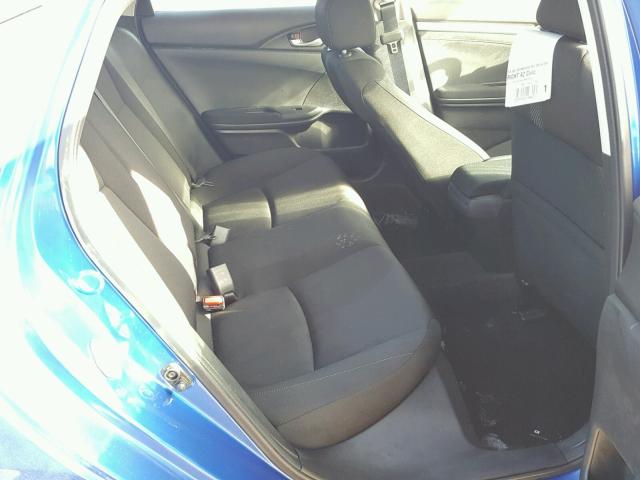 2HGFC2F71JH523107 - 2018 HONDA CIVIC EX Կապույտ լուսանկար 6