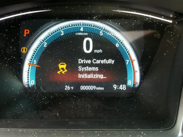 2HGFC2F71JH523107 - 2018 HONDA CIVIC EX Կապույտ լուսանկար 8