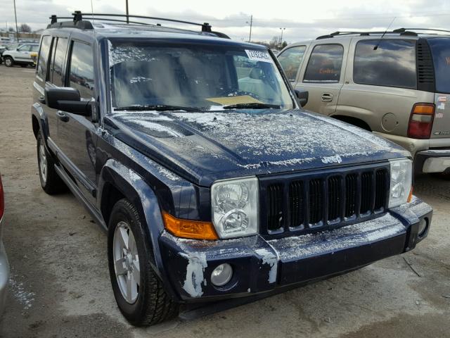 1J8HG48N36C232369 - 2006 JEEP COMMANDER BLUE photo 1