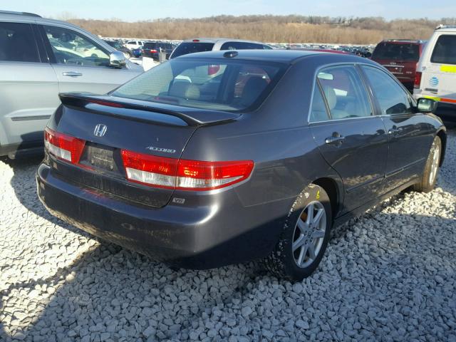 1HGCM66524A095900 - 2004 HONDA ACCORD EX GRAY photo 4