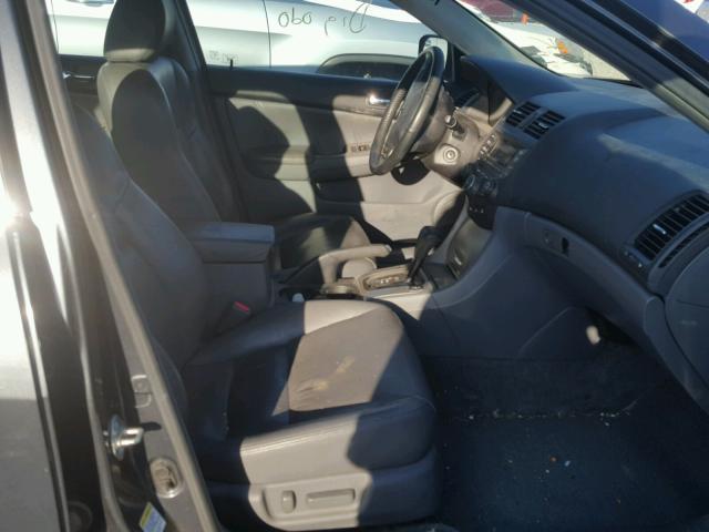 1HGCM66524A095900 - 2004 HONDA ACCORD EX GRAY photo 5