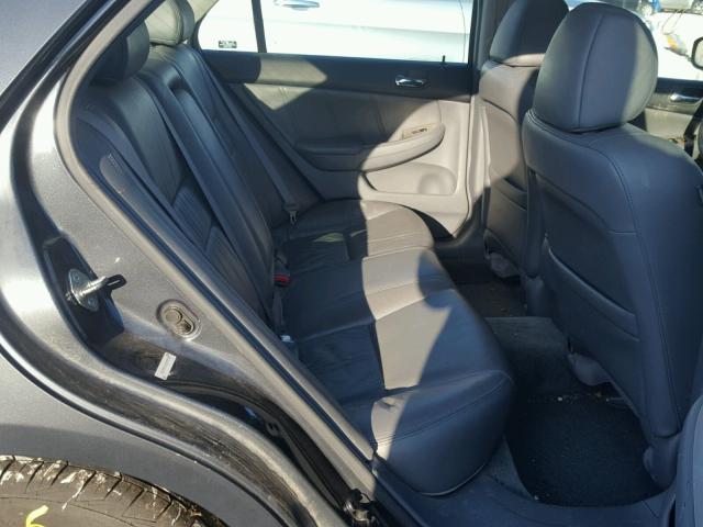 1HGCM66524A095900 - 2004 HONDA ACCORD EX GRAY photo 6