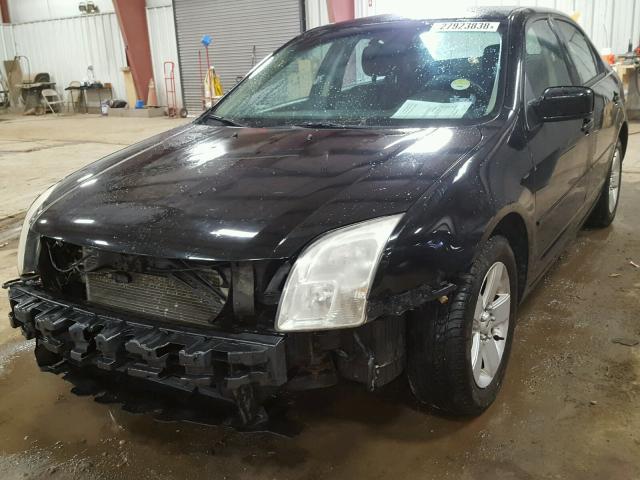 3FAHP07Z17R106749 - 2007 FORD FUSION SE BLACK photo 2