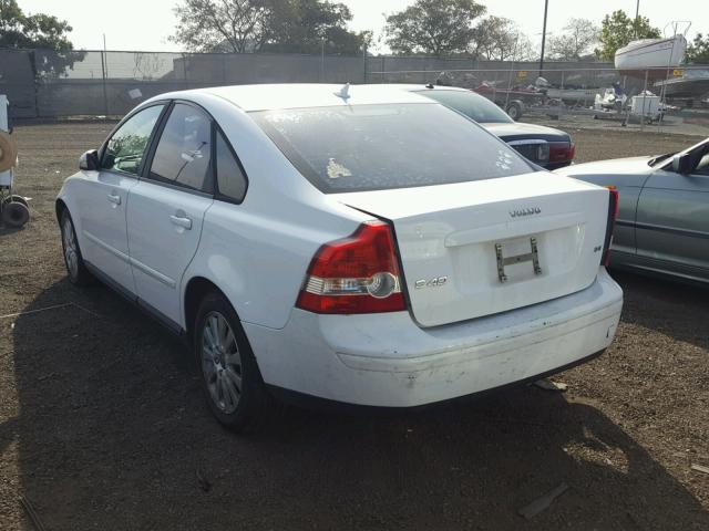 YV1MS382452046536 - 2005 VOLVO S40 2.4I WHITE photo 3