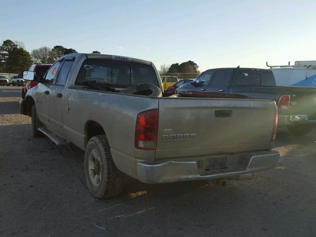 3D7KA28C73G775627 - 2003 DODGE RAM 2500 S BROWN photo 3