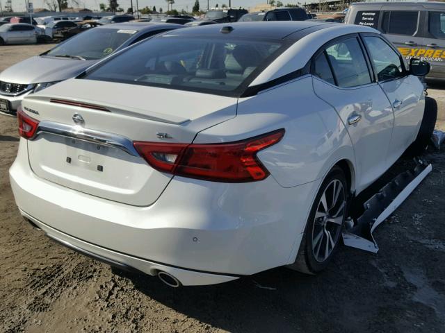 1N4AA6AP0GC435177 - 2016 NISSAN MAXIMA 3.5 WHITE photo 4