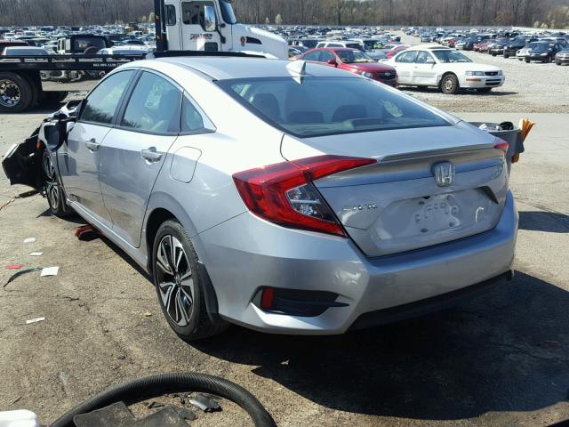 19XFC1F78GE022048 - 2016 HONDA CIVIC EXL SILVER photo 3