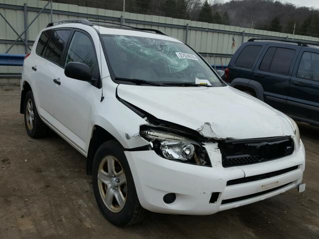 JTMBD33V566012298 - 2006 TOYOTA RAV4 WHITE photo 1