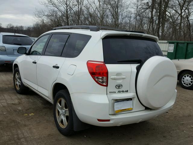 JTMBD33V566012298 - 2006 TOYOTA RAV4 WHITE photo 3